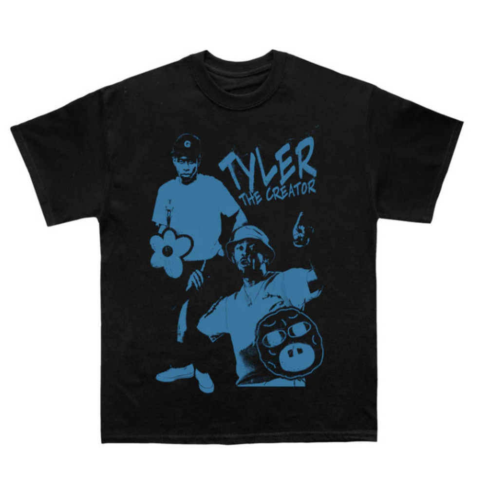 Tyler Silhouette Graphic Hip Hop Rap Fan Streetwear Retro Unisex T-Shirt